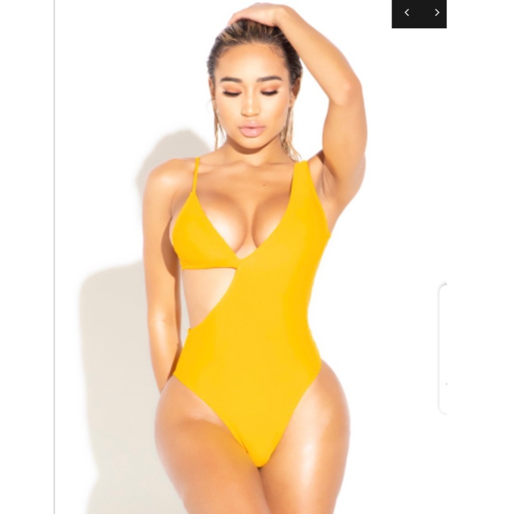 Sexy one piece bathing suit